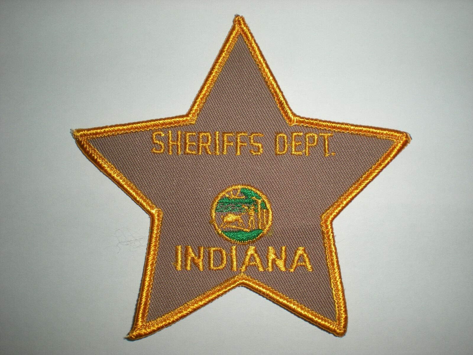 Embroidered Patch - Patches for Women Man - Blank Indiana Sheriff's Department