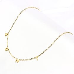 Memgift Aunt Dainty Gold Necklace for Women Perfect