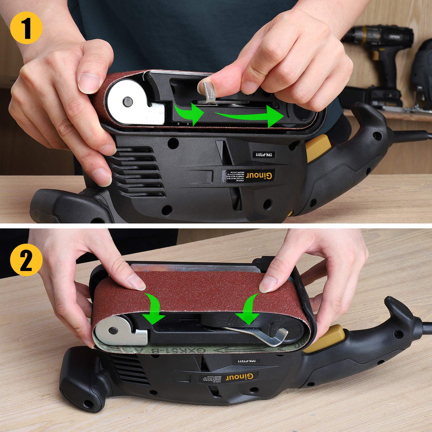 TOPVORK TPK-PT011 Belt Sanders product image 4