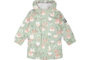 Deux par Deux Girl Color-Changing Rain Jacket