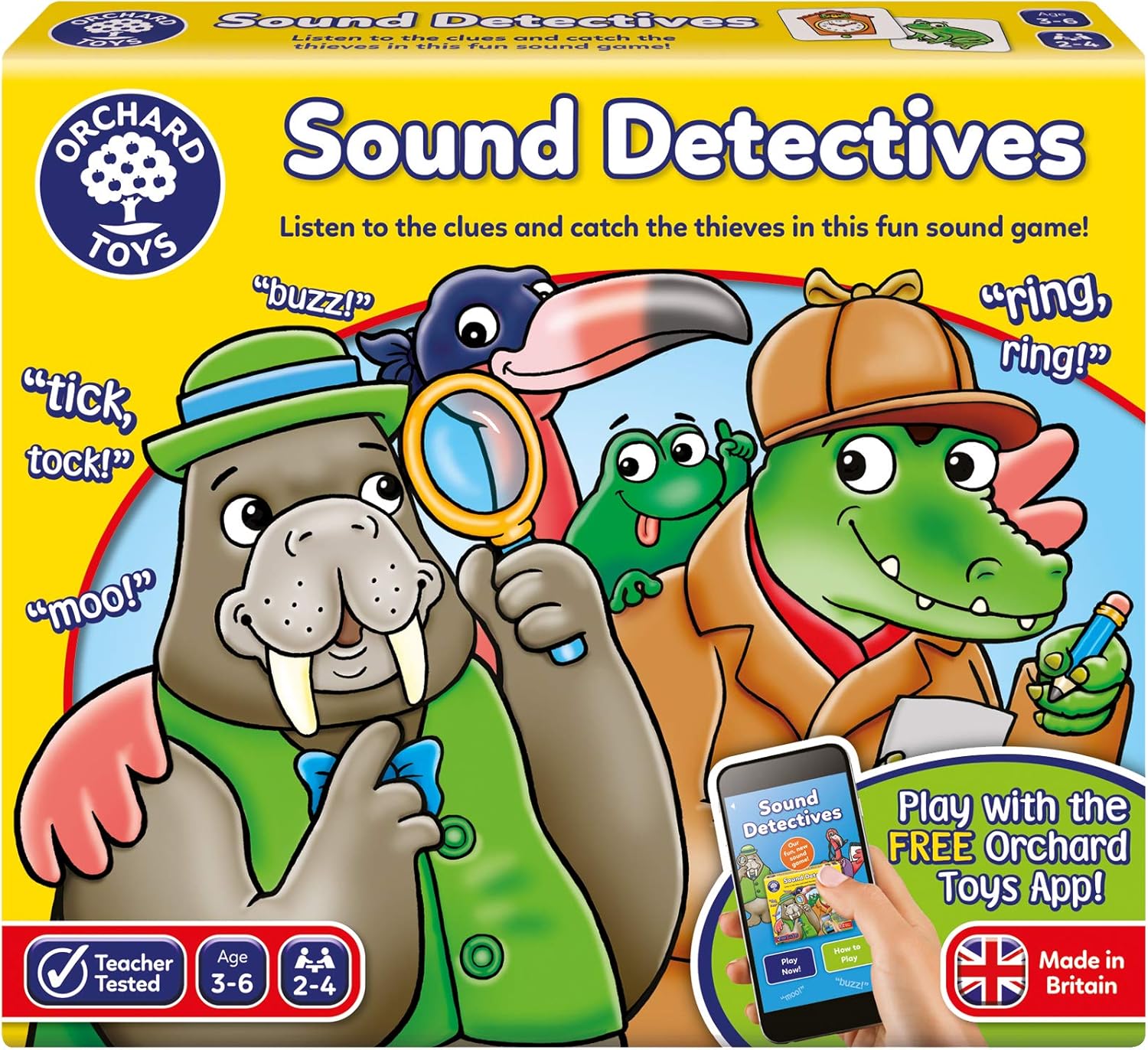 Orchard Toys Sound Detectives Amazon.co.uk Toys & Games