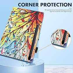 Dteck Case for Galaxy Tab S9+/S7 FE/S8 Plus/S7 Plus