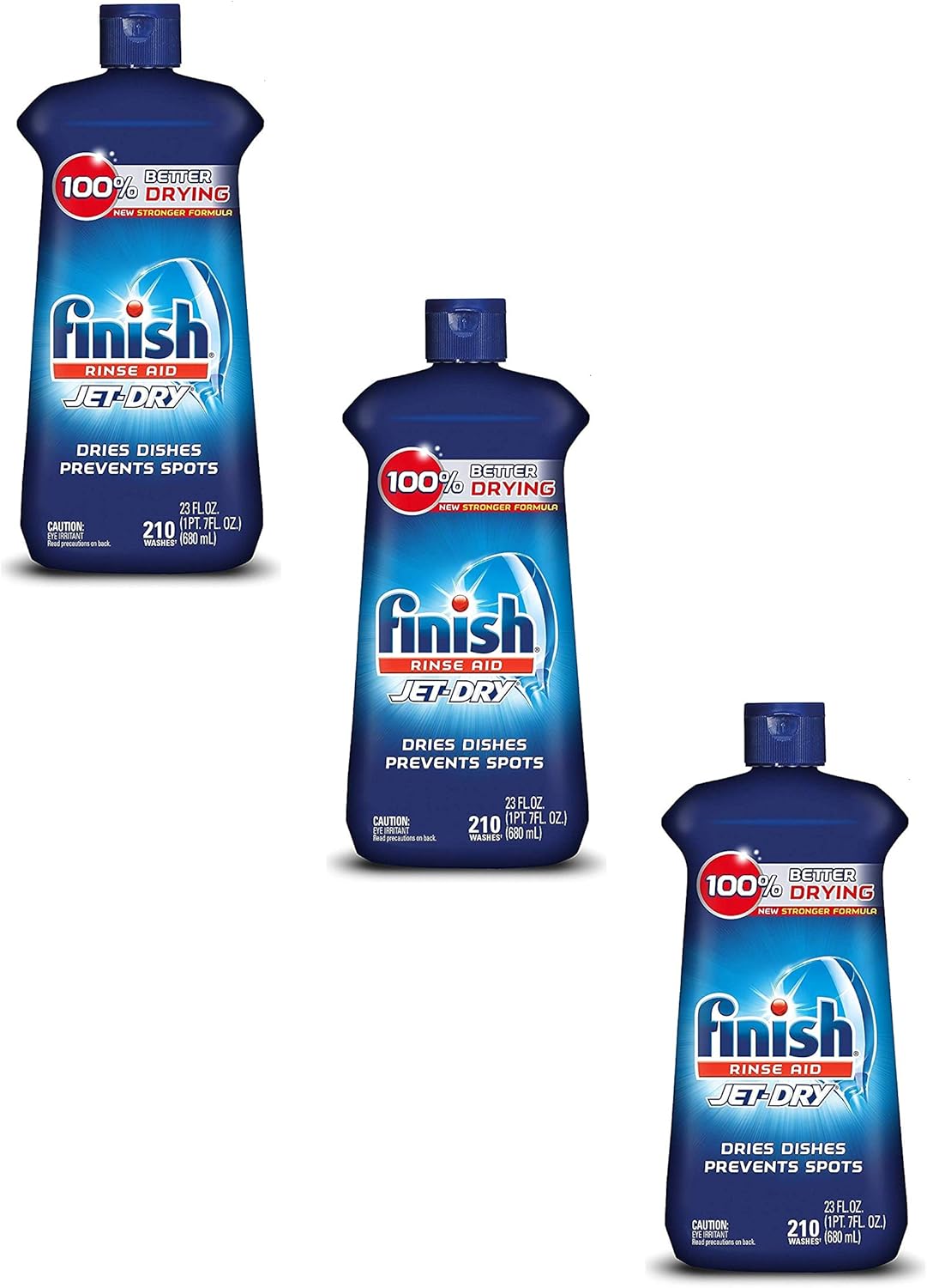 Finish Jet-Dry, Rinse Agent, 32 Ounce Pack of 3