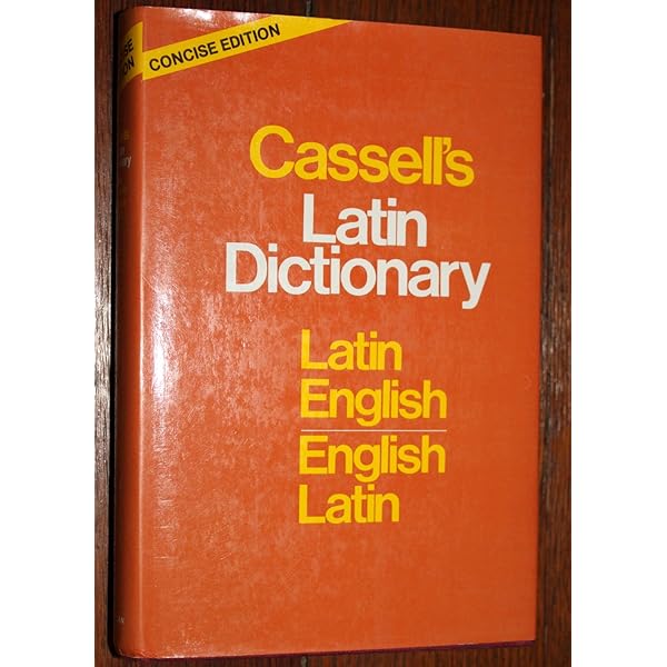 Cassell's Concise Latin-English, English-Latin Dictionary: Simpson