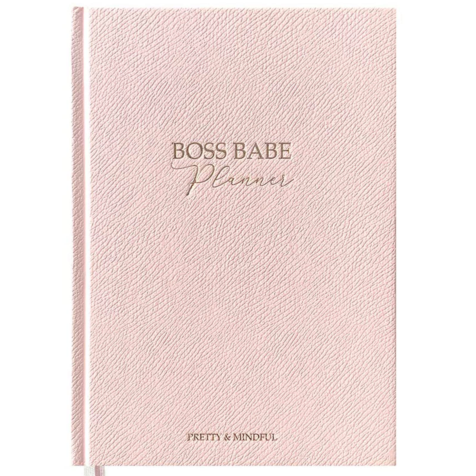 Boss Babe Planner | Undated Success and Productivity Planner (Blush)
