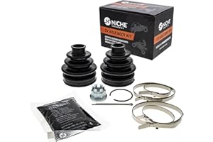 NICHE Front CV Axle Boot Kit For Honda Foreman Rubicon 500 Rincon 650 680 Rancher 420 44230-HN8-A41 44240-HP5-601 ATV