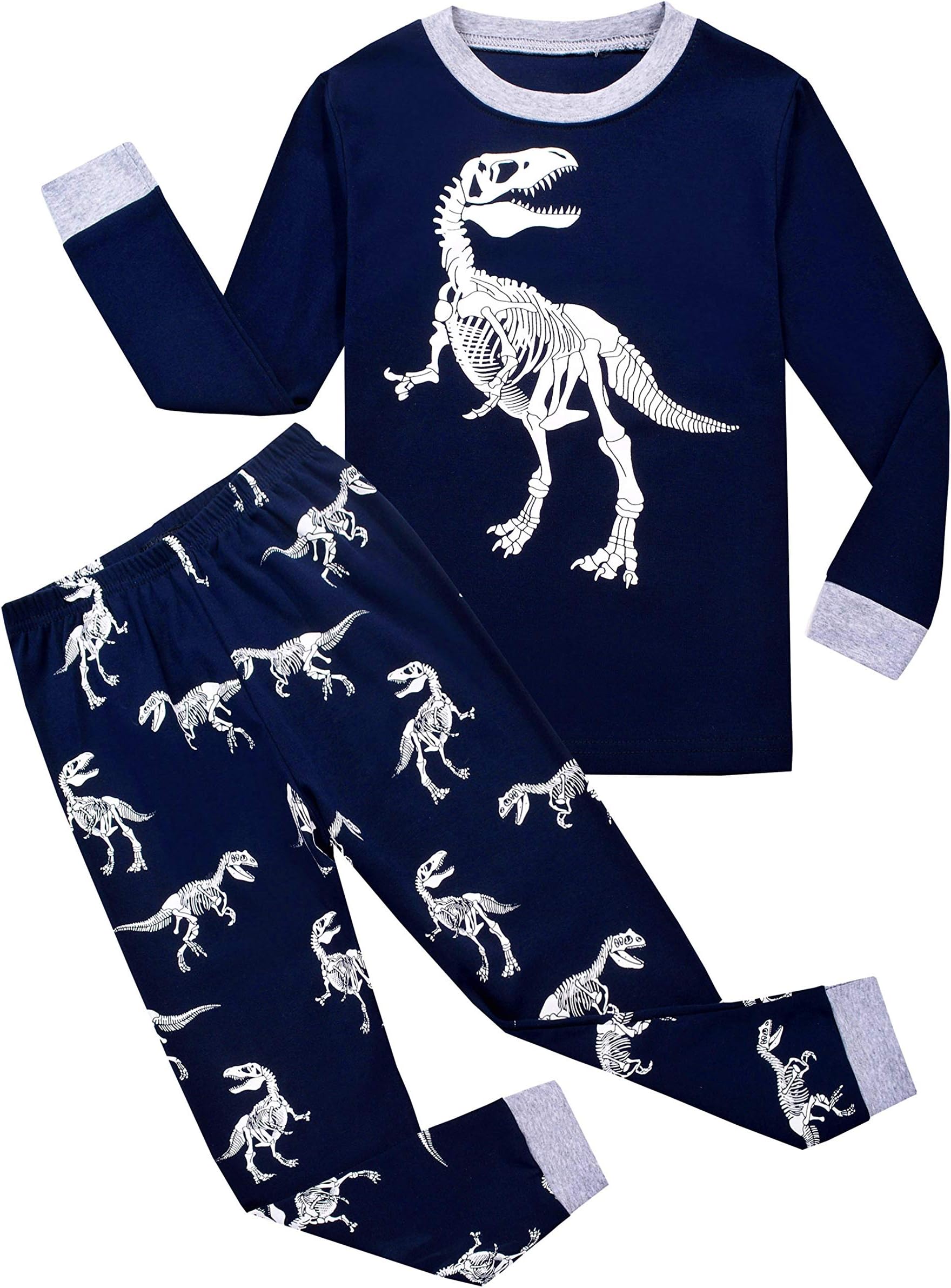 Boys Girls Christmas Pyjamas Set Kids Xmas Pjs Sleepwear Toddler Santa Clothes Unisex Winter Nightwear