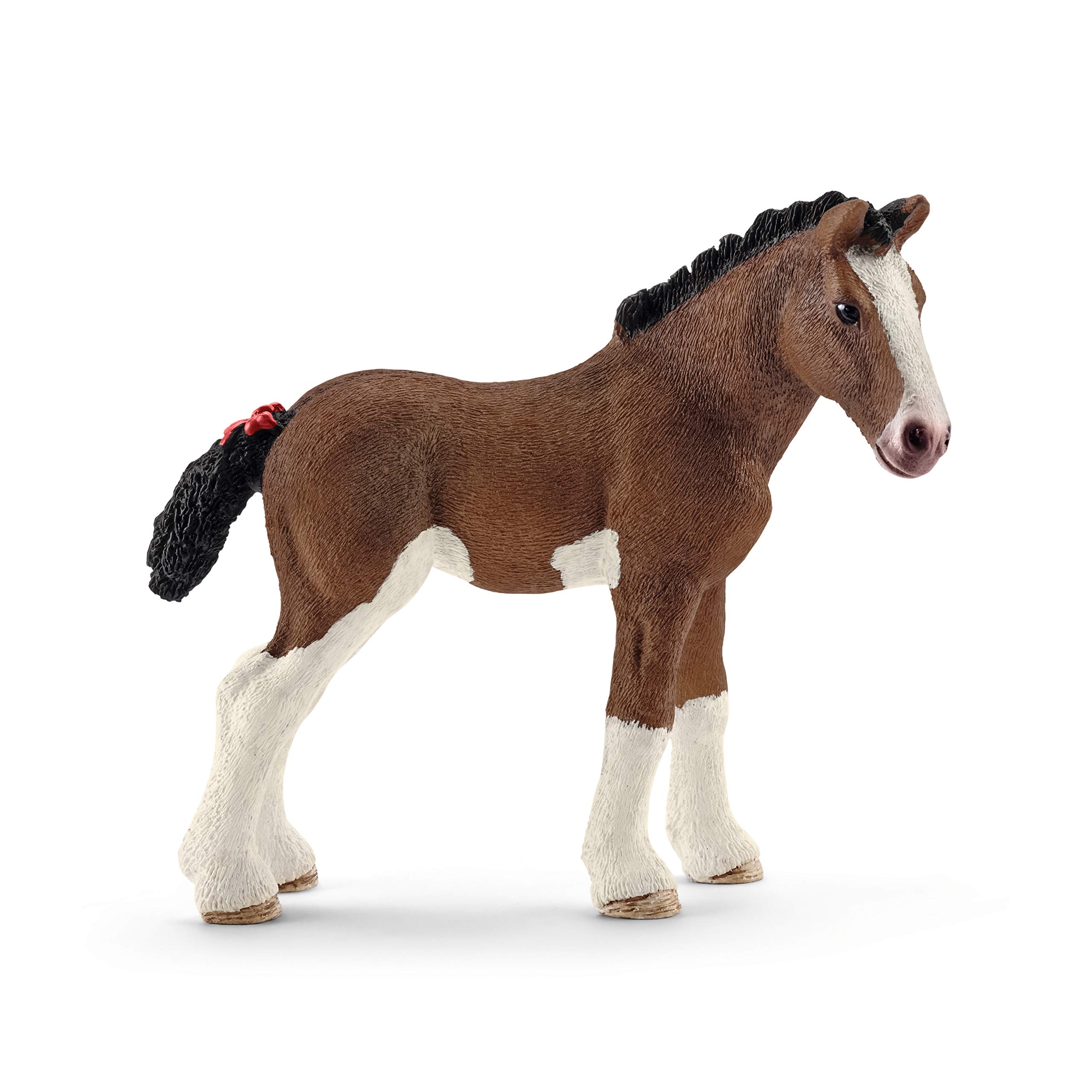 SCHLEICH 13810 Clydesdale foal Farm World Toy Figurine for children aged 3-8 Years