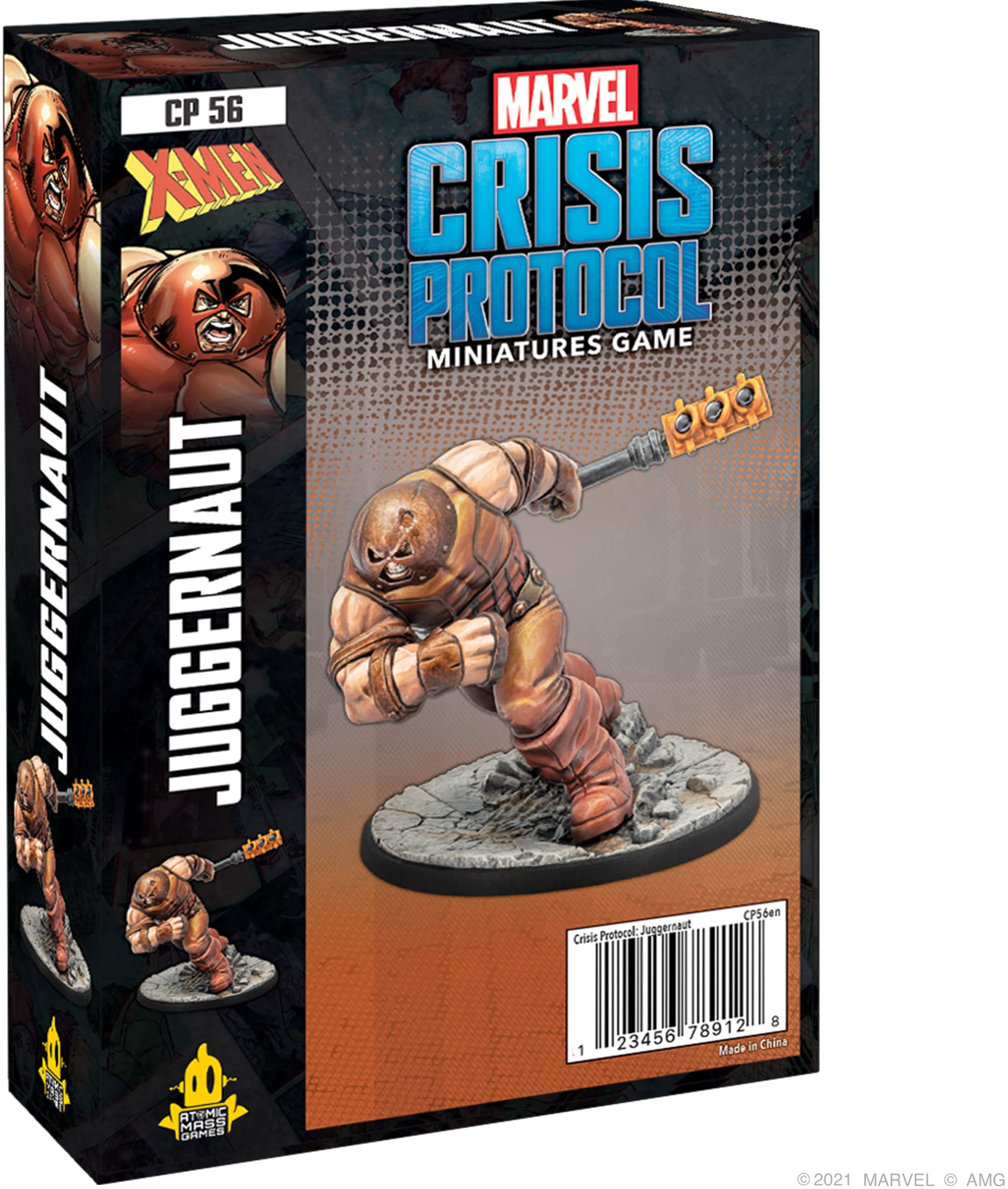 Atomic Mass Games | Juggernaut: Marvel Crisis Protocol | Miniatures Game | Ages 14+ | 2 Players | 45 Minutes Playing Time