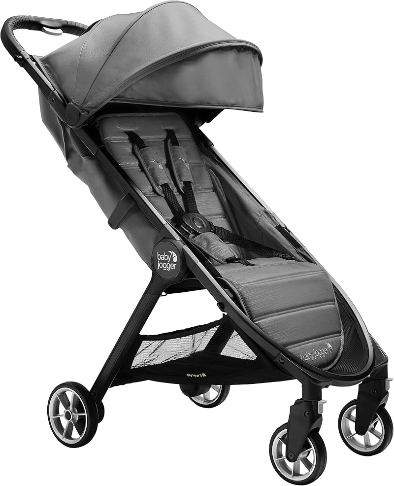 Baby Jogger City Tour 2 Travel Stroller Shadow Grey Ultra-Lightweight