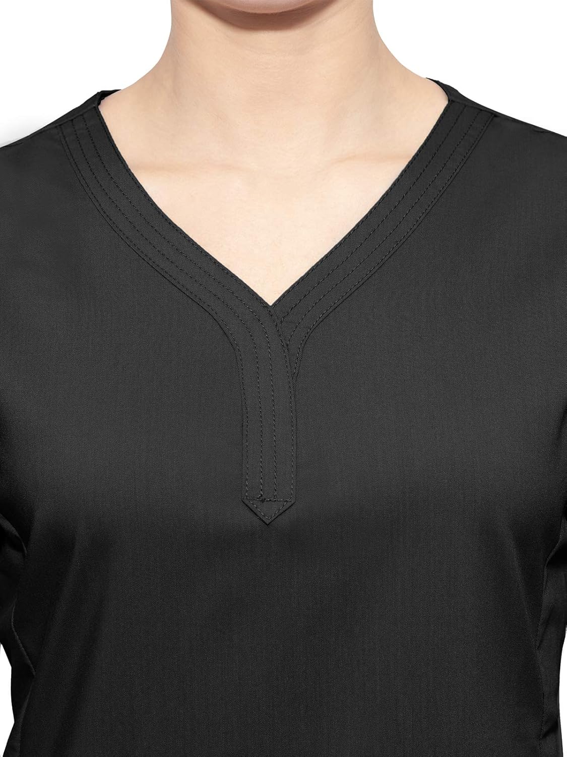 healing hands Purple Label Women’s Jane Top – Two Pocket Y-Neck Scrub Top: Clothing