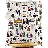 WZMPA Violet Grantham Tote Bag Robert Fans Gift Cora & Edith & Mary Canvas Handbag Violet Grantham Merchandise