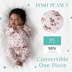Posh Peanut Convertible Baby Sleepers - Girls
