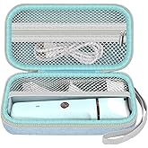 ALKOO Case for Risina Women's Bikini Trimmer & Electric Razors- Travel Holder for Pubic Hair Trimmer, Lady Shaver, Intimate Grooming Tools & Accessories, Storage- Blue (Box Only)