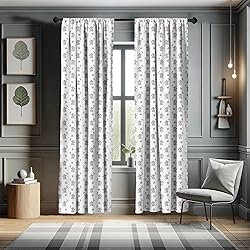 Ambesonne Animal Cartoon Curtains, Playing