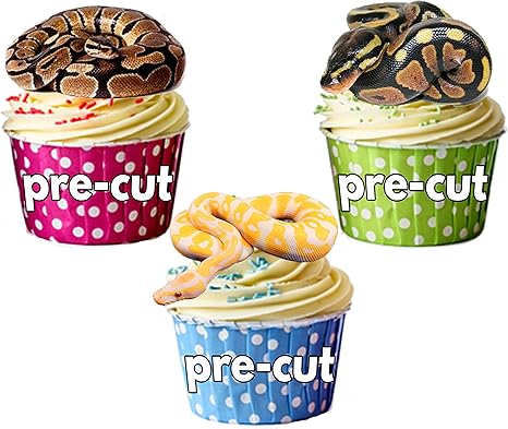 reptile cupcake toppers