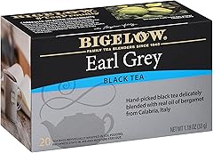 Bigelow Tea Earl Grey Black Tea, Caffeinated Tea, 20 Total Tea Bags (Pack of 1)