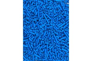 BLUE FOX BAKING Blue Sprinkles for Baking Cakes, Cupcakes, Cookie Decorations, Ice Cream and Donut Toppings Edible Decorating Baking Supplies - 4 oz package (Blue)