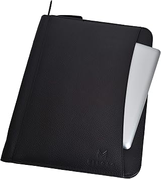 mens leather portfolio case