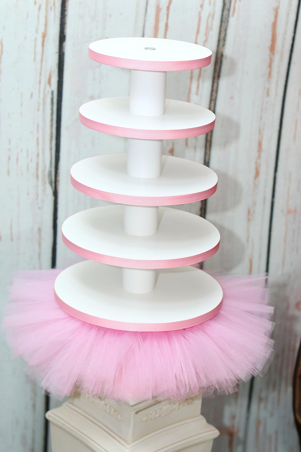 Princess Baby Shower Cupcake Stand Tutu Skirt Birthday