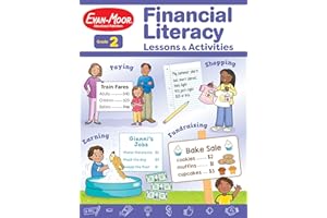 Financial Literacy Lessons and Activities for Grade 2 Teacher’s Resource Book, Reproducible Worksheets, Homeschool Resources, Classroom Lessons, Math Word Problems, Money Games