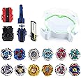 MUSTYBELT Bey Battling Set, Spinning Top Gyro Set, Tops Burst Blade Toy Combat Battling Game, Cool Spinning & Launchers with Top Stadium, Great Gift for Boys