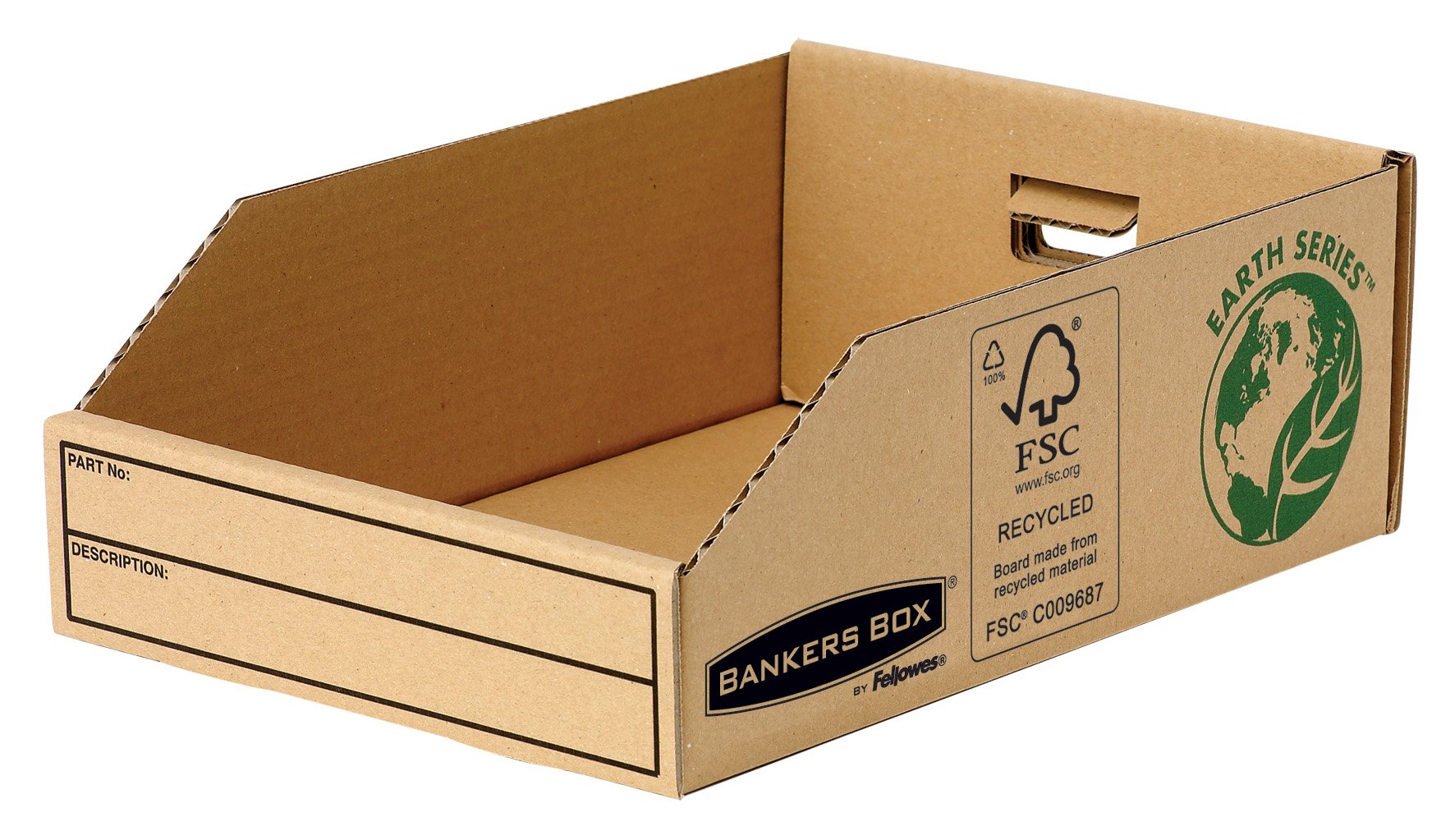 Bankers Box Earth Series Parts Bin, 200 mm - Pack of 50