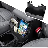 X-TKER Center Console Organizer Compatible with 2013-2018 Subaru Forester | Front Side Storage Tray, ABS Armrest Hanging Box, Adds Extra Space, Sunglasses Phone Holder, Interior Accessories