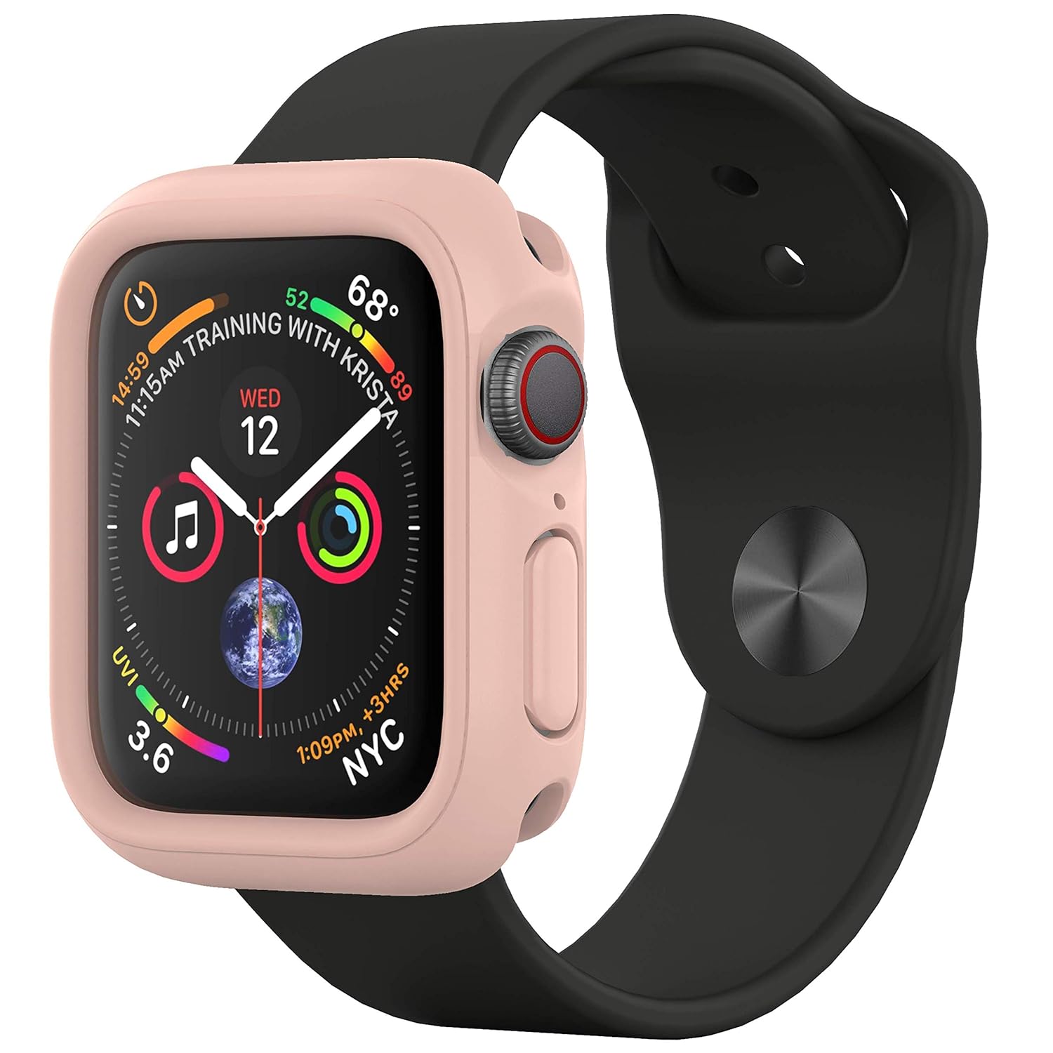 RhinoShield Bumper Case for Apple Watch Series 1/2/3 (42mm) [CrashGuard NX] Shock Absorbent