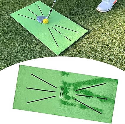 golf training mat swing detection