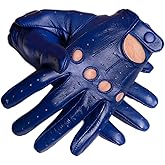Genuine Leather Driving Gloves for Men