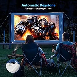 2024 NEW Smart Mini Projector with 180° Adjustable