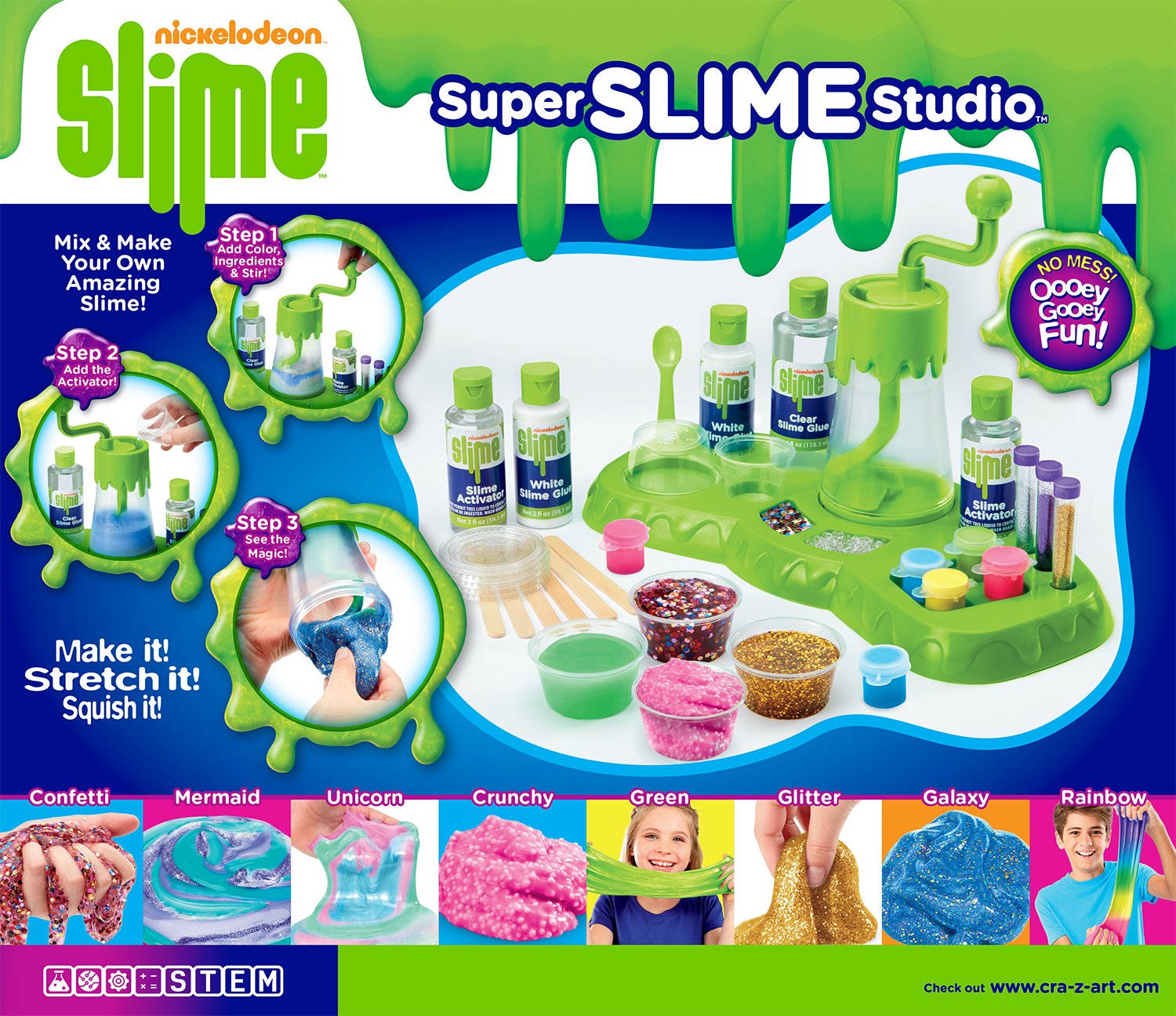 Cra Z Art Nickleodeon Ultimate Slime Making Lab Tabletop