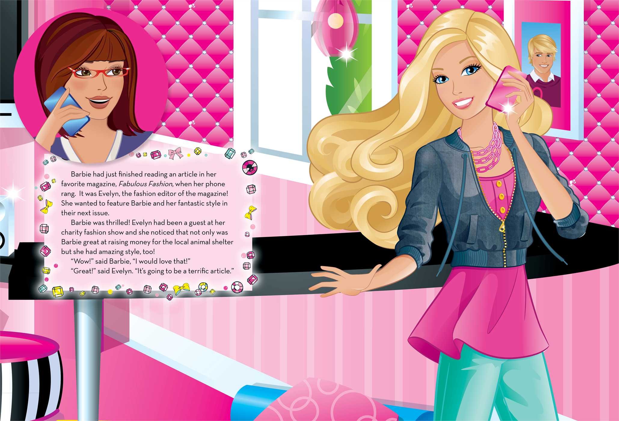 barbie fabulous fashion activity book