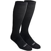 Dickies Men's Light Compression Comfort Over-The-Calf Socks, Available in M-XXL (2, 4 Pairs)