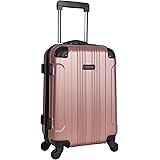 KENNETH COLE REACTION Out Of Bounds Luggage Collection Lightweight Durable Hardside 4-Wheel Spinner Travel Suitcase Bags, Ros