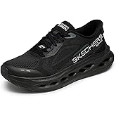 Skechers Men's Max Cushioning Glide Step Advert Hands Free Slip-ins Sneakers
