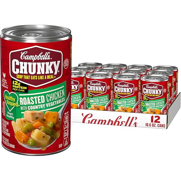 Amazon.com : Campbell's Chunky Healthy Request Soup, Beef Soup