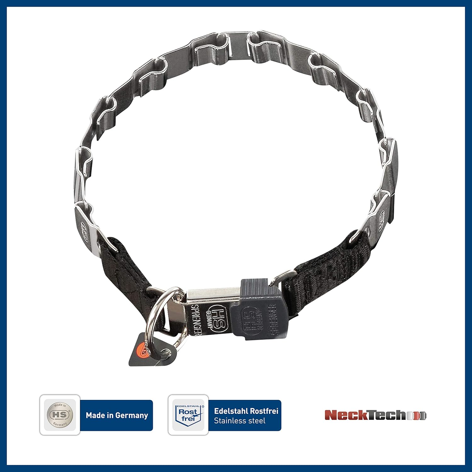 Herm Sprenger NeckTech Fun length 23.6"(60cm) ClicLock