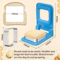 HiYZ Sandwich Cutter and Sealer - Square Stainless