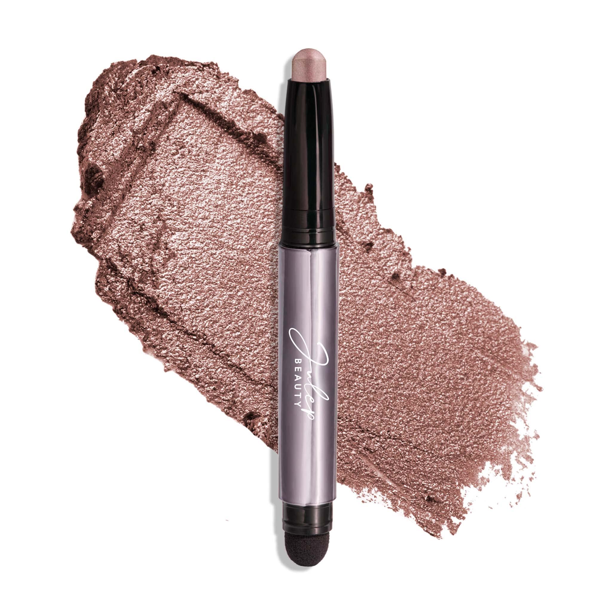 Photo 1 of Julep Eyeshadow 101 Cream-to-Powder Waterproof Shadow Stick – Mink Mauve Shimmer – Long-Lasting, Crease-Proof, Muted Mauve Shimmer Eyeshadow with Built-in Smudger