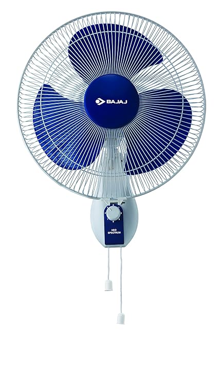 Buy Bajaj Neo Spectrum 400mm Wall Fan Blue Online At Low Prices