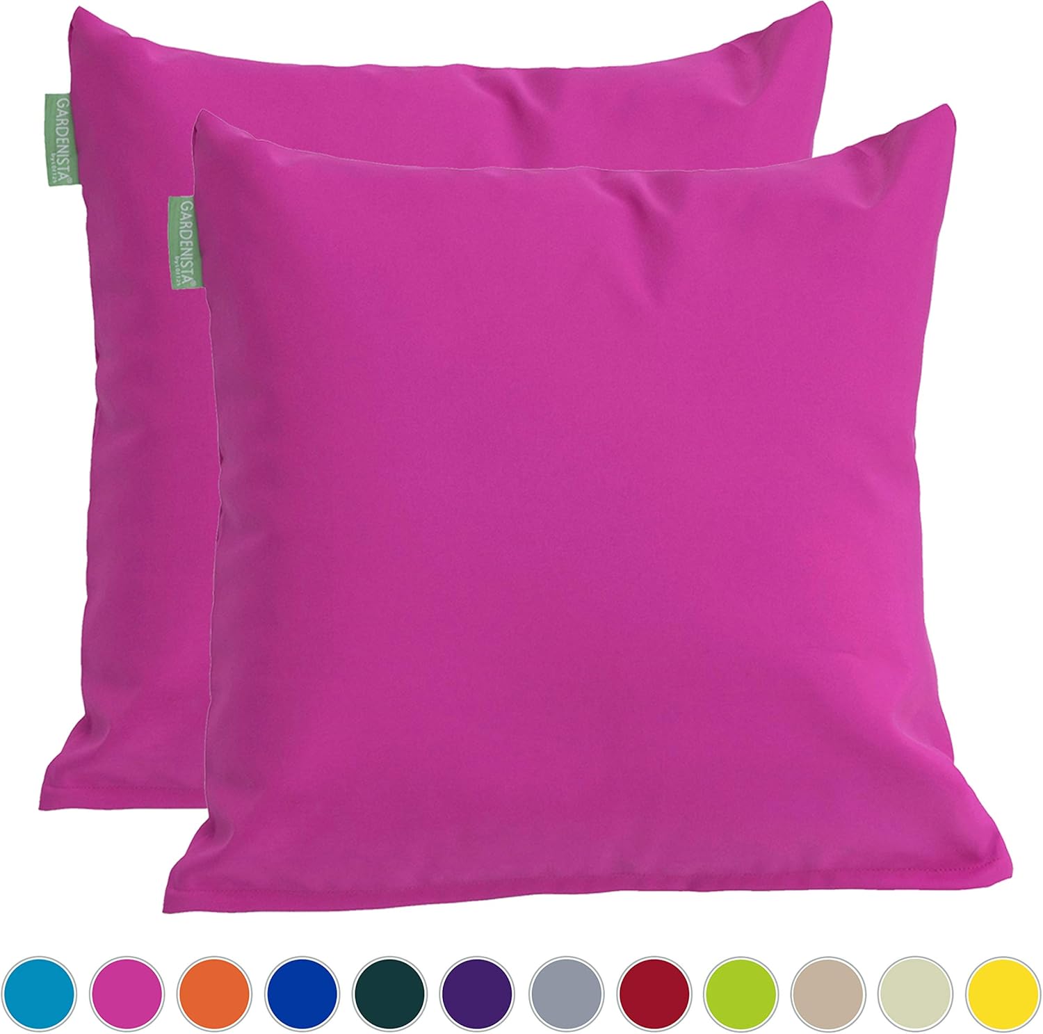 Gardenista Premium Water Resistant Outdoor Foam Crumb Filled 18" Garden Furniture Scatter