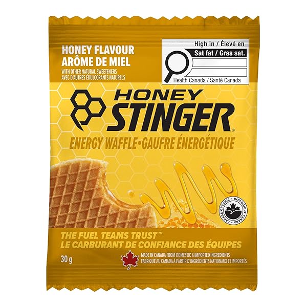 HONEY STINGER ORGANIC HONEY WAFFLES 12 COUNT, 1.06 OZ