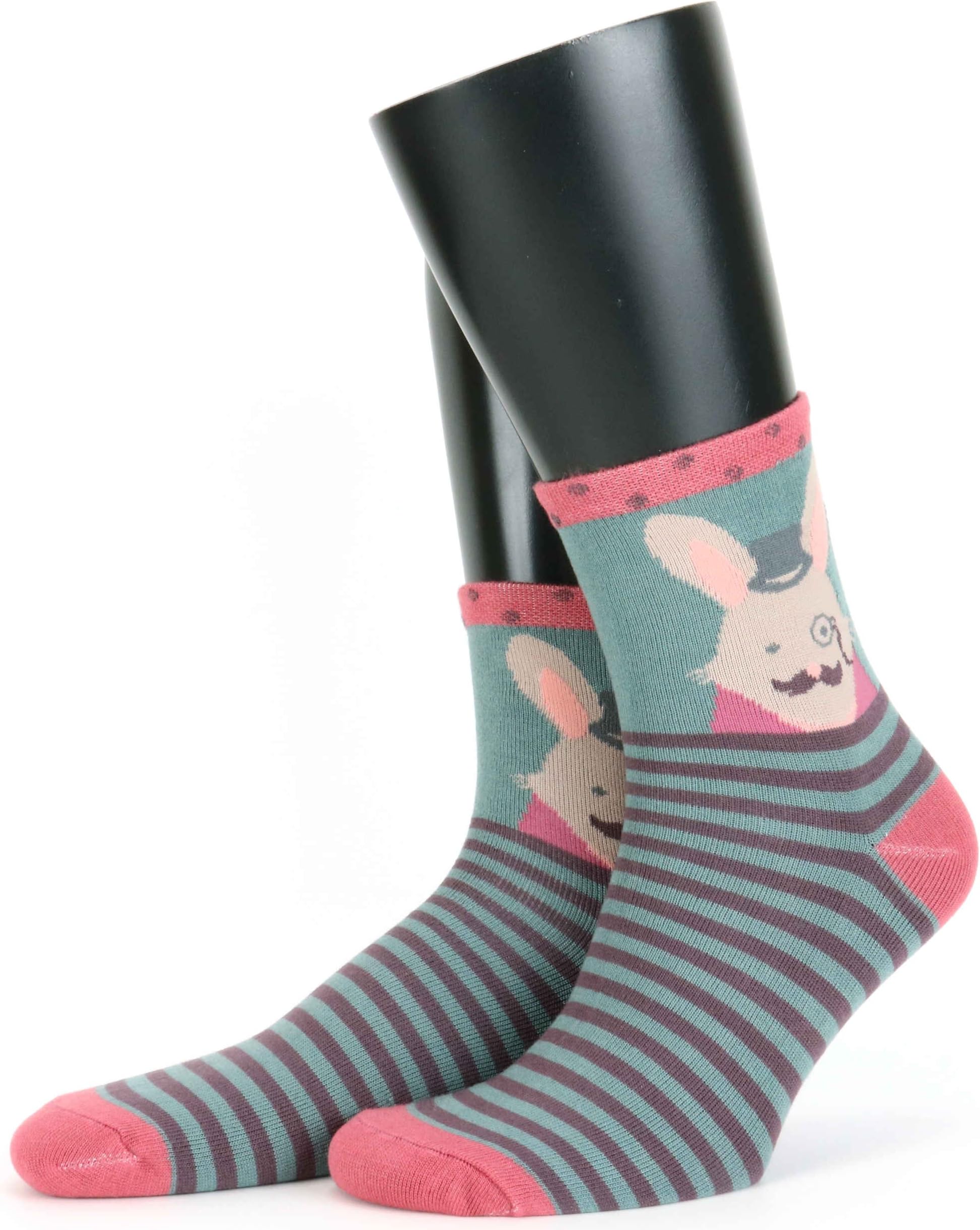 Ladies Bunny Ankle Socks from Powder