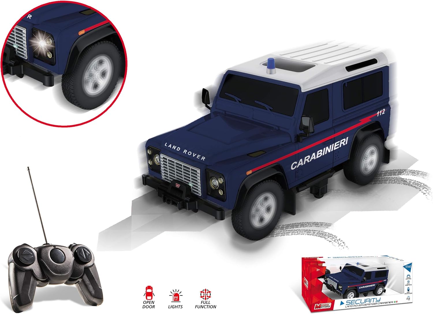 defender telecomandato