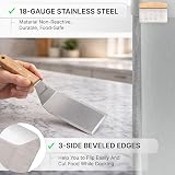 Anmarko Professional Stainless Steel Spatula Set Large Griddle Spatulas view 2