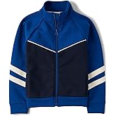 The Children's Place Boys' and Toddler Active Long Sleeve Scuba Zip Front Jacket