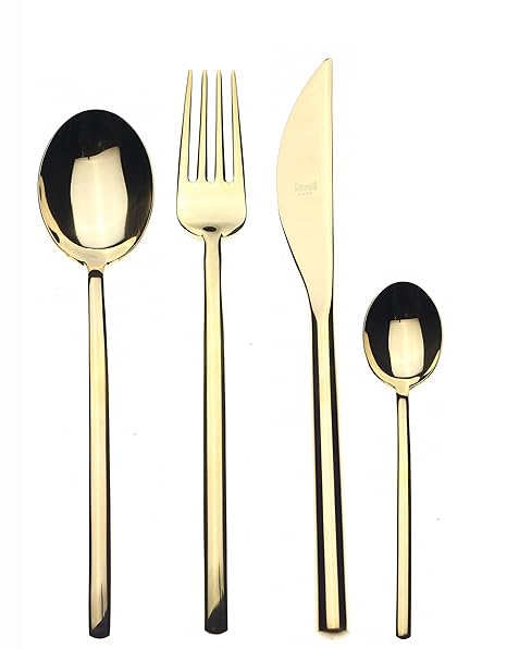 Mepra 108822024 - Juego de cubertería, color dorado