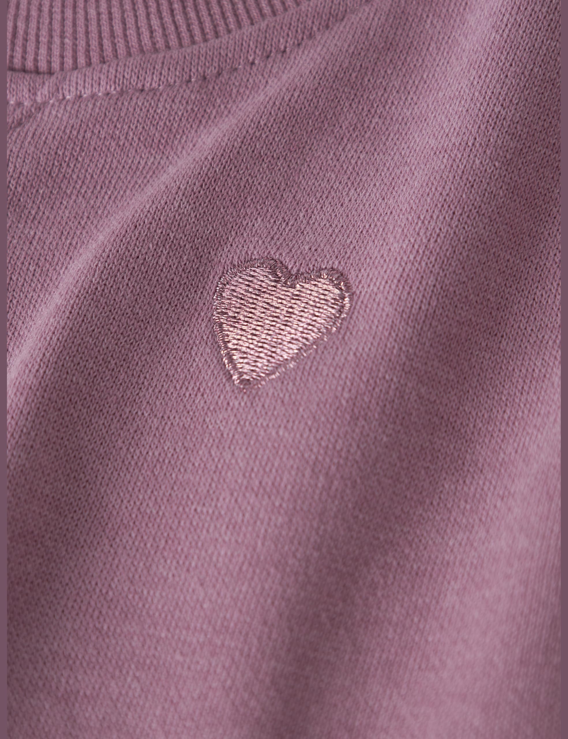 Name IT Mädchen Nmfvima Ls Sweat Bru Noos, Mauve Orchid, 110 3